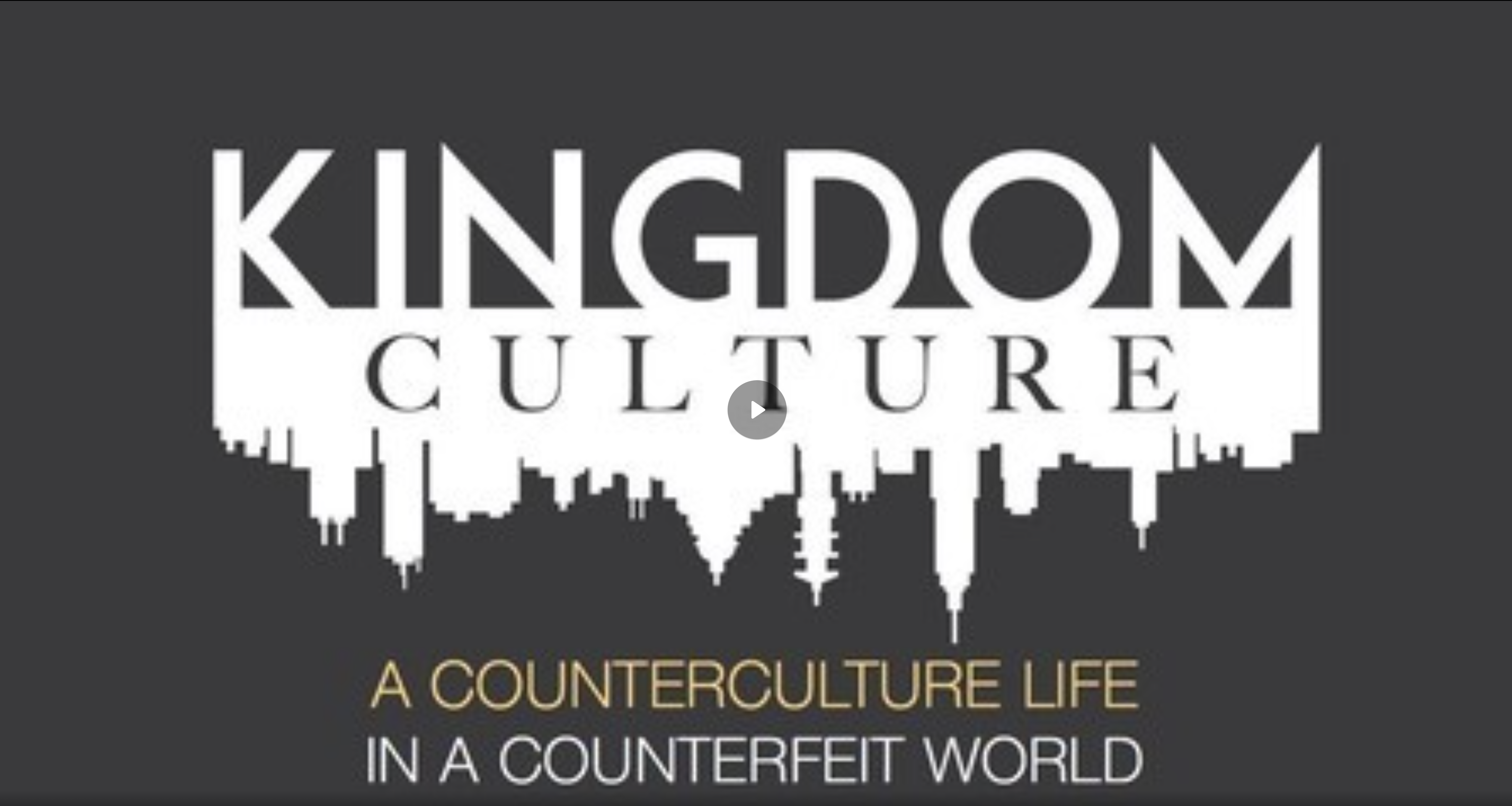 Kingdom Culture Pt. 2 Kingdom Calling