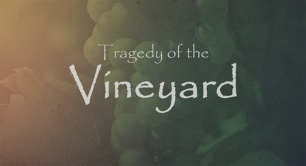 Tragedy of the Vineyard