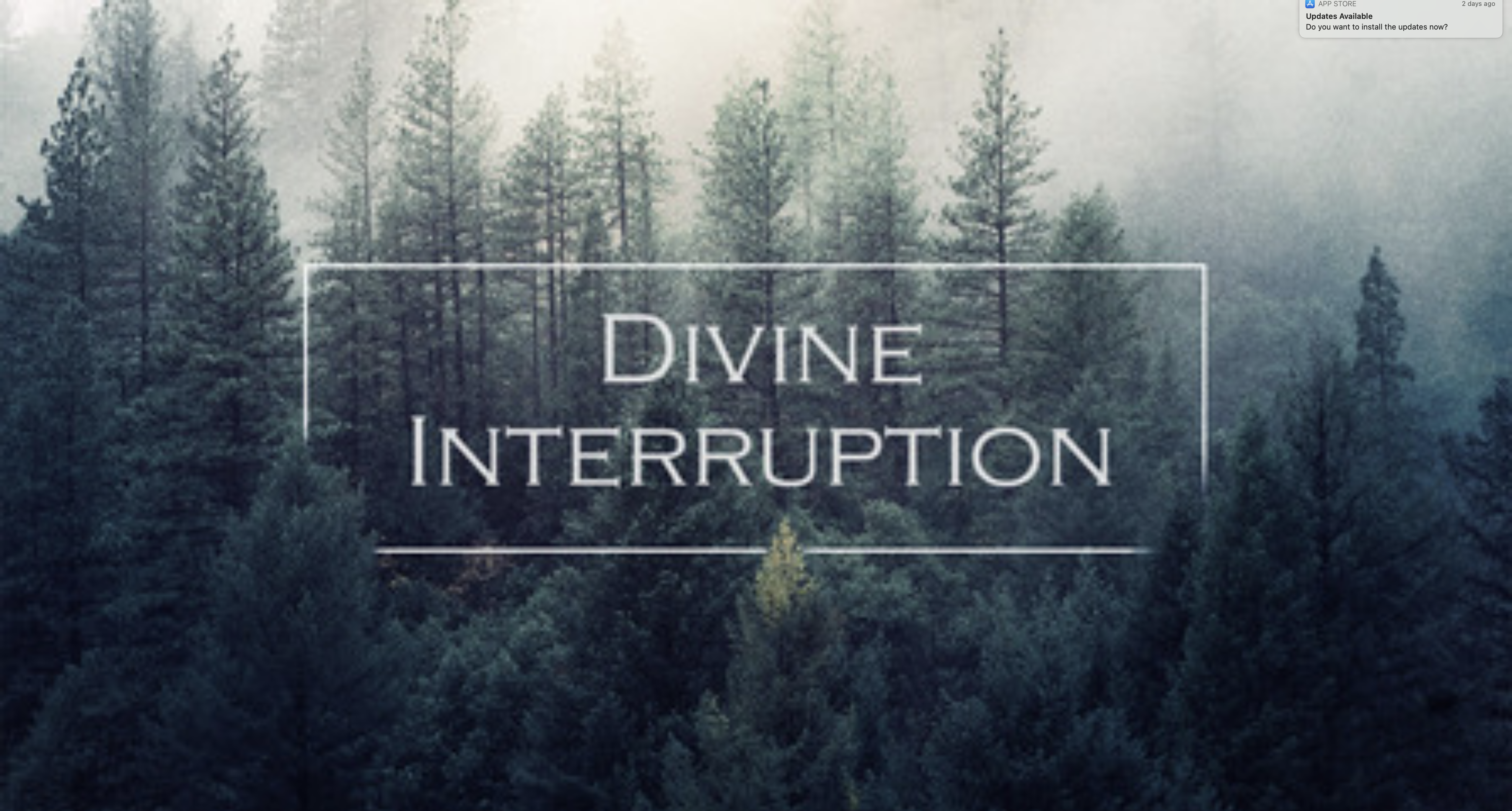 Divine Interruption