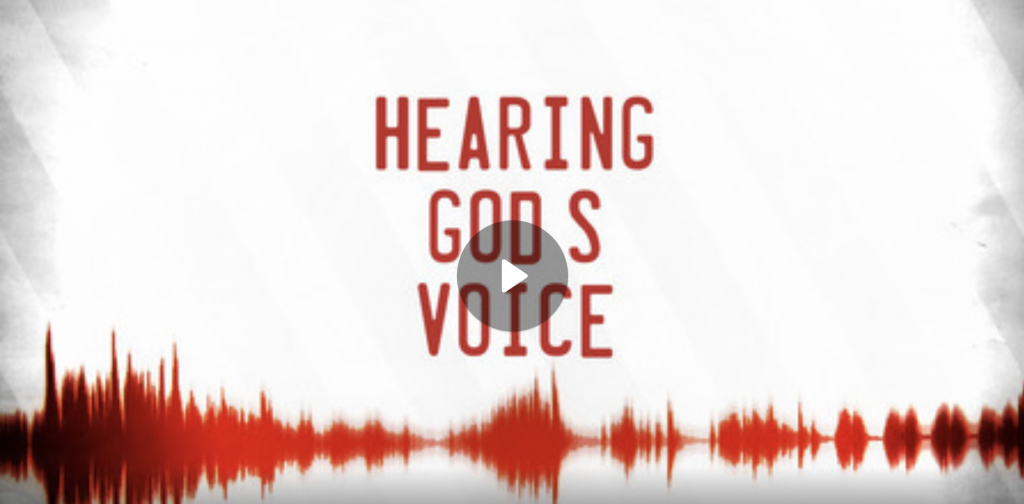 Hearing God’s Voice