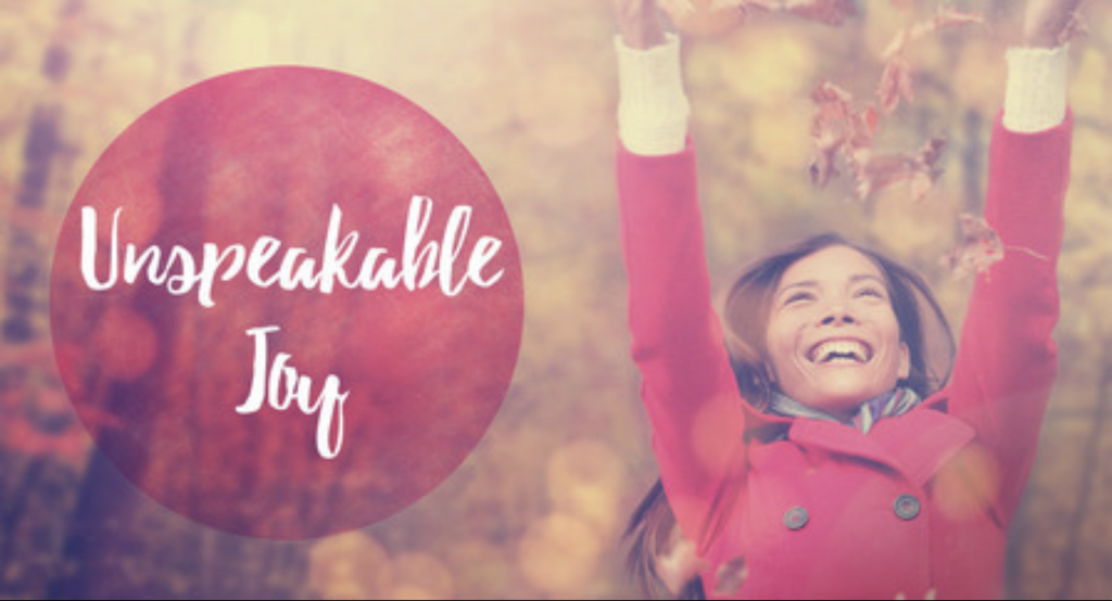 Unspeakable Joy